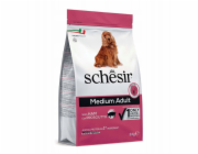 Schesir Original, suché krmivo pro psy, šunka, 3 kg, sáček, pro dospělá střední plemena
