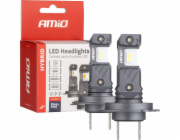 AMiO LED autožárovky hybridní série H7 H18 6000K CANBUS 60W amio-04115