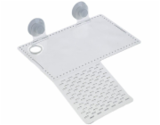 vidaXL Terra Natura Lezecká plošina pro želvy bílá akrylová 30 x 19,5 + 15 x 15,5 cm