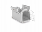 iMac Linus Cabrio, přepravka, pro psa/kočku, šedá, 50x32x...