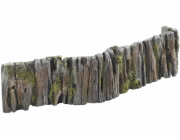 AQUA DELLA AQUA DELE Kamenná zábrana, dekorace, do akvária, polyesterová pryskyřice, 38 x 10 x 7 cm