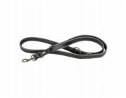 BarryKing Kožená šňůrka na krk, 25 mm / 200 cm, černá