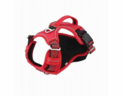 BarryKing Postroj pro psy , červený, oxfordská tkanina, XL, obvod krku 55-83 cm / hrudníku 50-94 cm