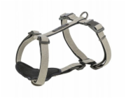 Trixie CityStyle, postroj pro psy ve tvaru H, bavlna, světle šedý, M–L: 52–75 cm/20 mm