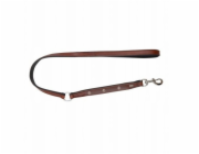 Barry King Kožená šňůrka na krk , 20 mm - 100 cm, červeno-černá