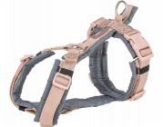 Trixie Premium Trekking Postroj pro psy Růžový/Grafit M–L: 62–74 cm/25 mm