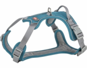 Trixie Premium Active, postroj, pro psy, petrolejový, M: 49–69 cm/20 mm