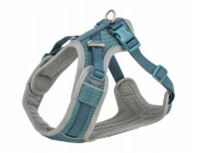 Trixie Postroj pro psy Premium FlexMesh Petrol S–M: 48–69 cm/20 mm vhodný pro mopsy a buldoky