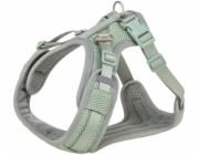 Trixie Postroj Premium FlexMesh, šalvějový, M: 58–80 cm/20 mm, vhodný pro mopsy a buldoky