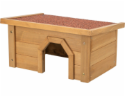 Trixie Nature Domeček pro malá zvířata, pro hlodavce, hnědý, 40x20x28