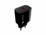 Universální nabíječka Natec RIBERA 18W, 1X USB-A,černá