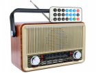 NoName Rádio. PŘENOSNÉ RÁDIO RABA RETRO S BLUETOOTH, FM, ...