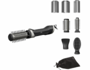 Rowenta Brush Activ UB9540F0 vlasový styling Kartáč na horký vzduch Teplé Černá, Stříbrná 1000 W