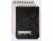 Aptel Organizér na poznámky Toughbuilt, kostkovaný, černý