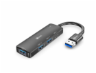 HUB USB C-tech UHB-U3-AC, 3xUSB-A/1x USB-C/ USB 3.0