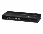 ATEN CS742H 2portový USB 4K HDMI KVMP™ přepínač s duálním displejem (kabely v ceně) 