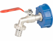 Sada Strend Pro, ventil 3/4" + plastová redukce 60 mm + výpusť 1", na IBC nádrž, pozink