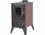 Kachle 806 IGLO, 9 kW, liatina, bordové