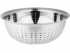 Cedník MagicHome, 26,5 cm, s miskou, okrúhle otvory, nerez