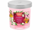 Svíčka Bolsius Floral Fusion Jazmín a Mango, vonná, 80/72...