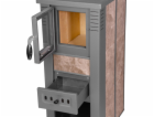 Kachle Pro LAVA Ceramic, mocca, 6,5 kW, 120 mm
