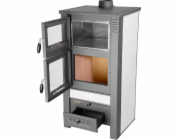 Kachle Pro TAURUS Ceramic, bílá, 12 kW, 120 mm, s troubou na pečení