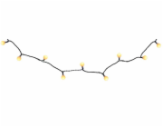 Reťaz MagicHome Vianoce Cherry Balls, 100x LED teplá biela, IP44, 8 funkcií, osvetlenie, L-9,90 m