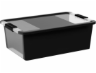 Box s vekom KIS Bi-Box M, 26 lit., čierny, 35x55x19 cm