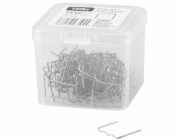 Strend Pro svorka, pro svářečku plastů, plochá vlna, 0,8 mm, balení. 100 ks