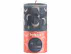Sviečka Bolsius Rustic, valcová, Vianoce, Slate Blue, 130...
