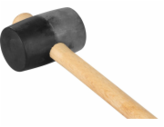 Kladivo Strend Pro 680 g, gumové, Blackhead, dřevěná rukojeť