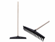 Zahradní hrábě Strend Pro Premium S891, 445x115 mm, 16 zubů, dřevěná násada