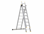 Žebřík Strend Pro DP 3x8, Alu, EN 131 max. 4,97 m