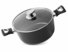 Hrnec MagicHome Black Line, 24 cm, 4,0 litru s poklicí