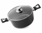 Hrnec MagicHome Black Line, 24 cm, 4,0 litru s poklicí