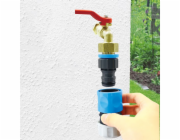 Adaptér AQUACRAFT® 550991, MAX-Flow, 1/2 "x3/4", pro zahradní hadici