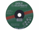Gold Elephant 41AA 125x1,0x22,2 mm, řezný kotouč na kov a...
