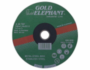 Gold Elephant 41AA 125x1,0x22,2 mm, řezný kotouč na kov a nerezovou ocel A46TBF