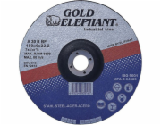 Gold Elephant 27A T27 115x6,0x22,2 mm, brusný kotouč na kovy