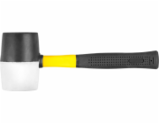 Kladivo Strend Pro HM231 900 g, gumové, BlackWhiteHead, sklolaminátová rukojeť, TPR, délka rukojeti 