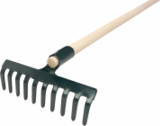 Zahradní hrábě Strend Pro R105, 10 zubů, dřevěná násada 1600 mm