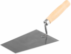 Zednická lžíce 160x130 mm, s dřevěnou rukojetí