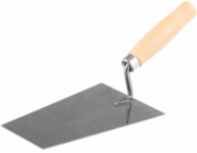 Zednická lžíce 160x130 mm, s dřevěnou rukojetí