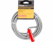 Čistič odpadu Strend Pro PP3101 05 m, 09 mm, spirála na odpad