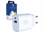 3mk FlowPower 30W 1A1C PD 3,0 QC4+ White
