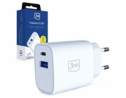 3mk FlowPower 30W 1A1C PD 3,0 QC4+ White