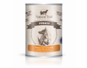 NATURAL TRAIL Mono Turkey - vlhké krmivo pro psy - 800g