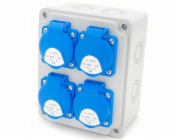 ELS Elektrotechnika Rozvaděč budov 4*GS 230V, nástěnná skříň, ELS Elektrotechnika, N400