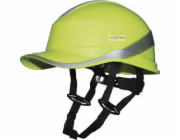 Delta Plus Stavební helma ve tvaru baseballové čepice z ABS materiálu, 2 možnosti nastavení, fluorescenčně bílá, velikost ADJUSTABLE TETE DIAM5UPBCFL