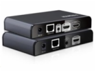 PREMIUMCORD HDMI extender na 120m přes LAN, over IP, HDBi...